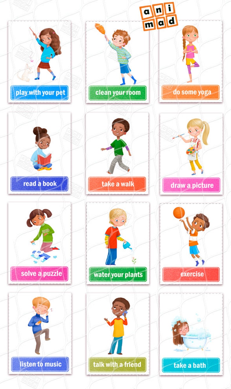 Printable Coping Skills Cards Pdf Printable World Holiday