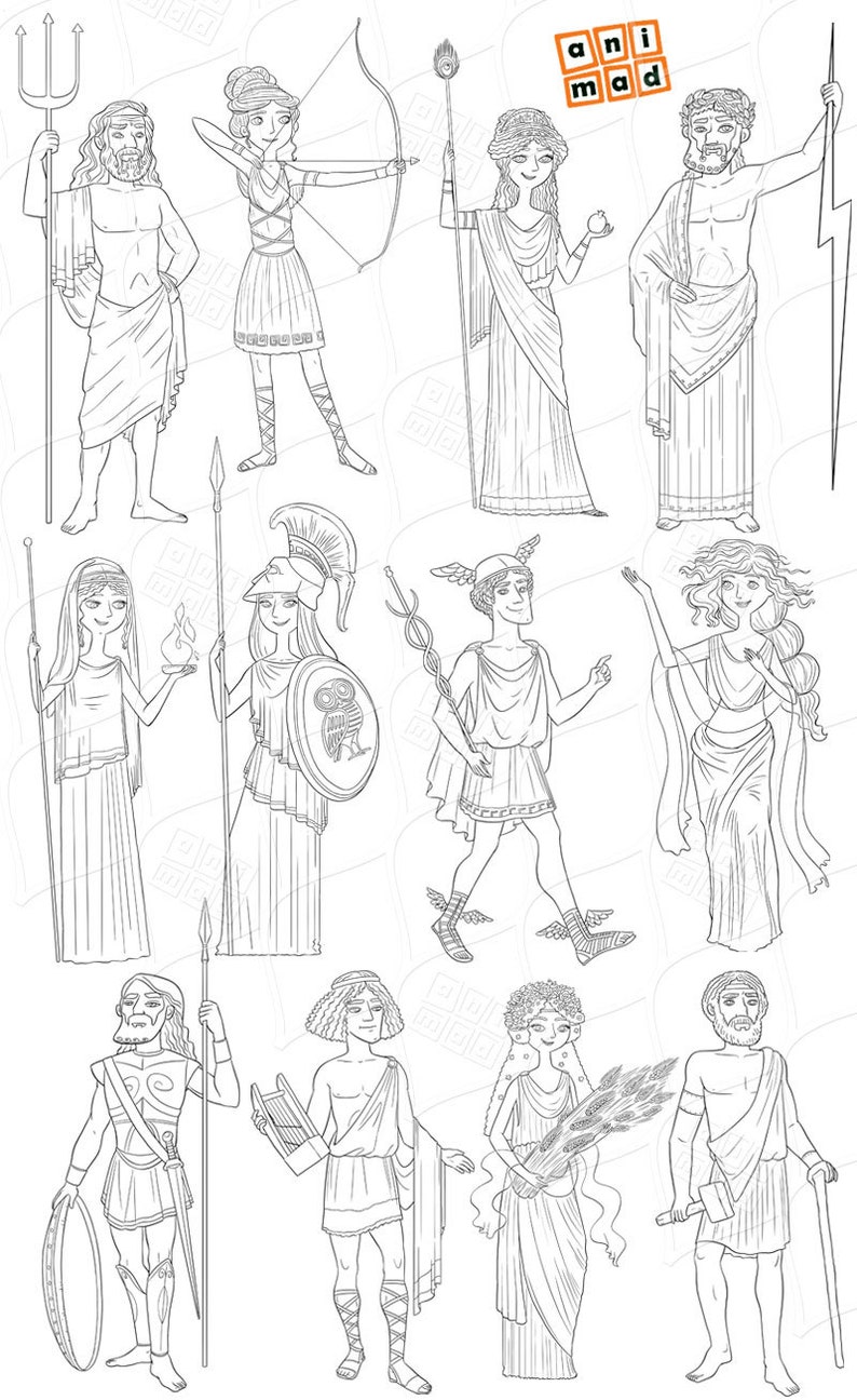 Printable Greek Gods And Goddesses Coloring Pages Printable Templates Printable Greek Gods And Goddesses Coloring Pages Printable Templates
