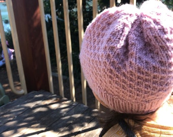 Super soft merino dotty beanie