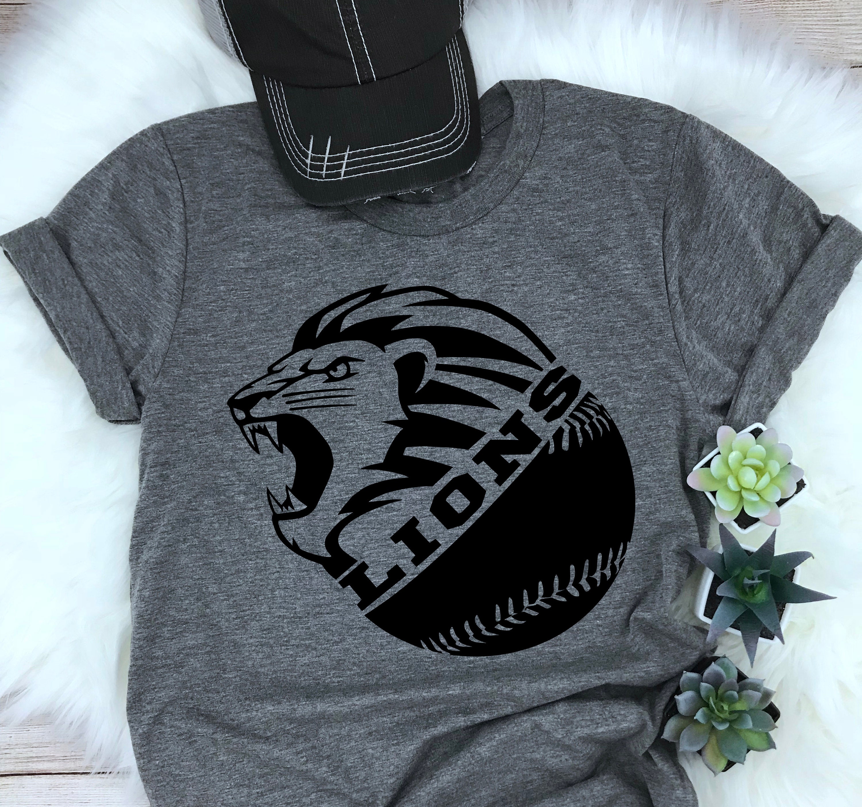 Download Lions SVG Baseball SVG Lions Baseball T-shirt Design | Etsy