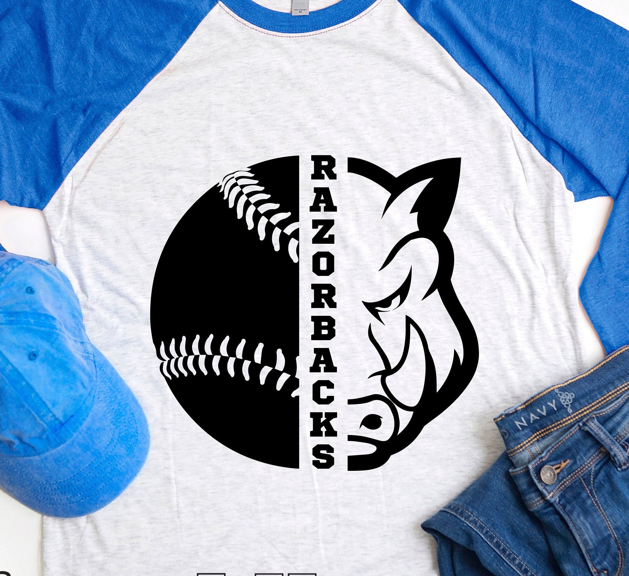 Download Razorbacks SVG Baseball SVG Razorbacks Baseball T-shirt | Etsy