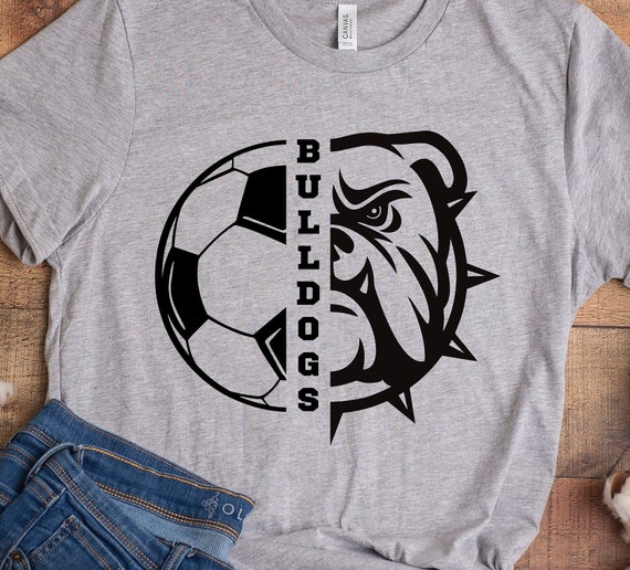 Bulldogs SVG Soccer SVG Bulldogs Soccer Tshirt Design Etsy
