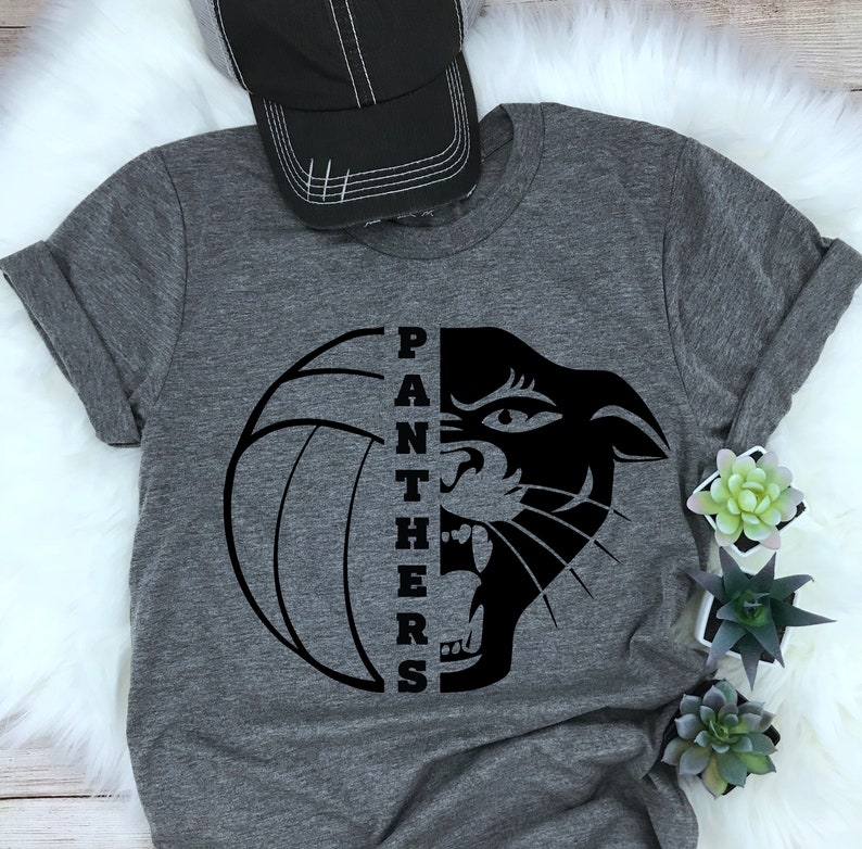 Download Panthers SVG Volleyball SVG Panthers Volleyball T-shirt | Etsy