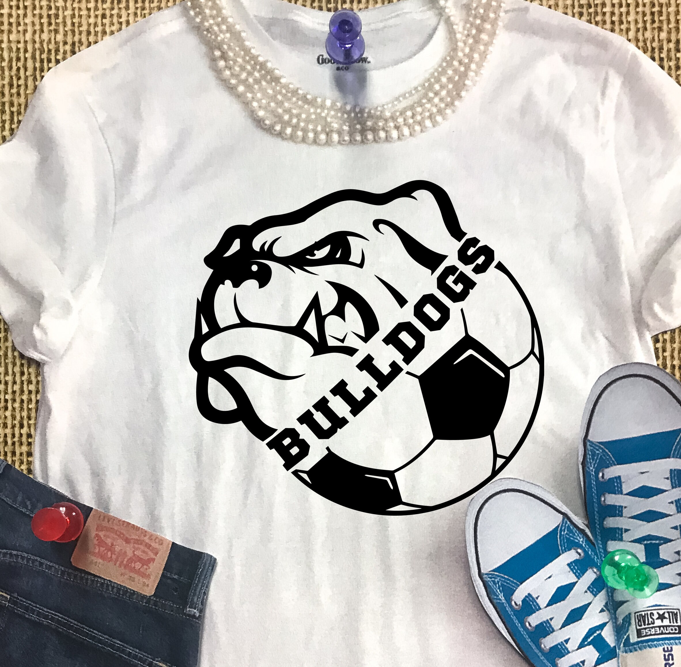 Bulldogs SVG Soccer SVG Bulldogs Soccer Tshirt Design Etsy