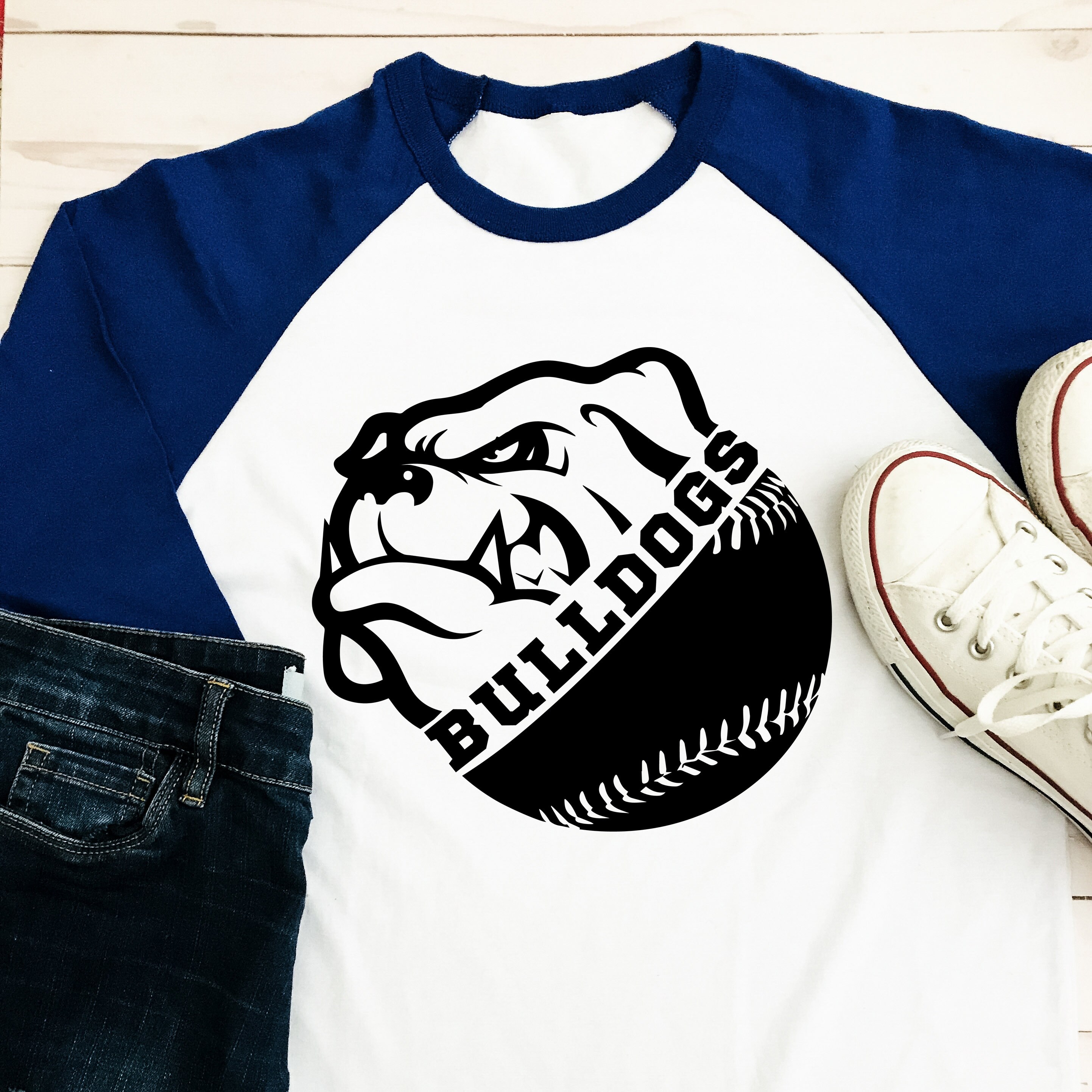 Bulldogs SVG Baseball SVG Bulldogs Baseball Tshirt Design Etsy