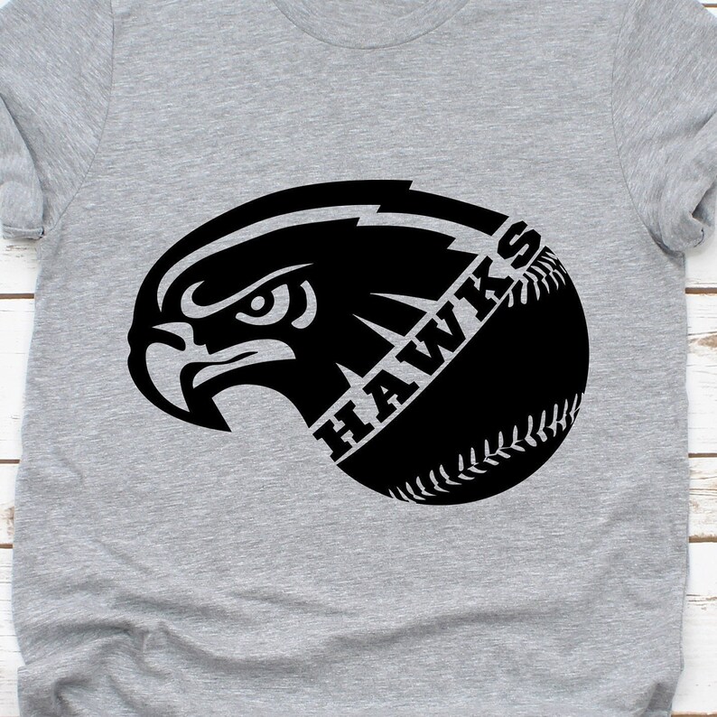 Hawks SVG Baseball SVG Hawks Baseball Tshirt Design Etsy