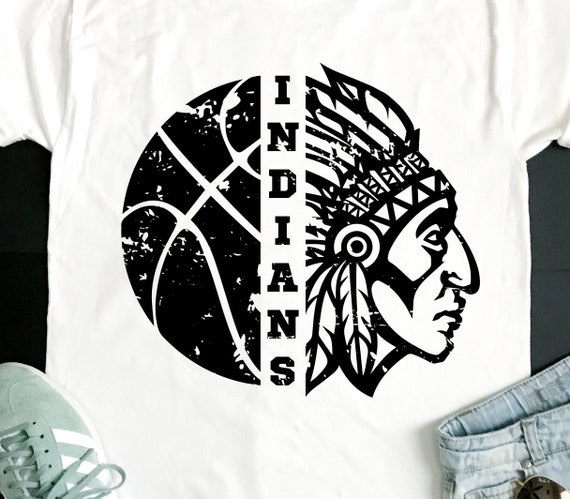 Download Cut File Basketball Mom Shirt Design Iron On Sport Svg Team Shirt Cricut Indians Svg Indians Basketball Basketball Svg Clip Art Art Collectibles Delage Com Br