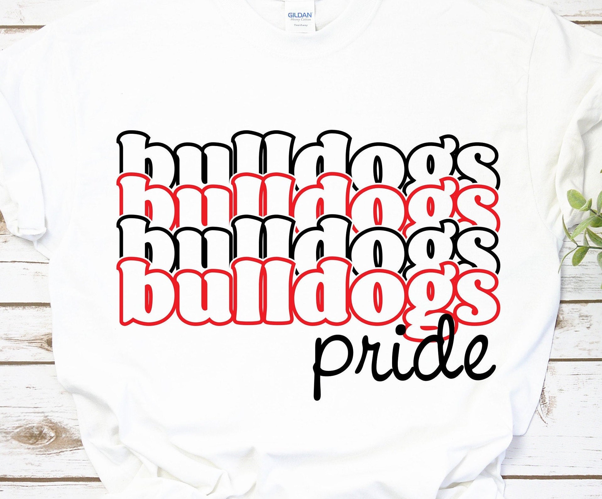 Bulldogs Pride SVG Retro SVG Bulldogs Tshirt Design Etsy