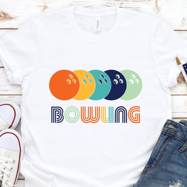 Download Bowling SVG Bowling Sublimation Design Retro Bowling T ...