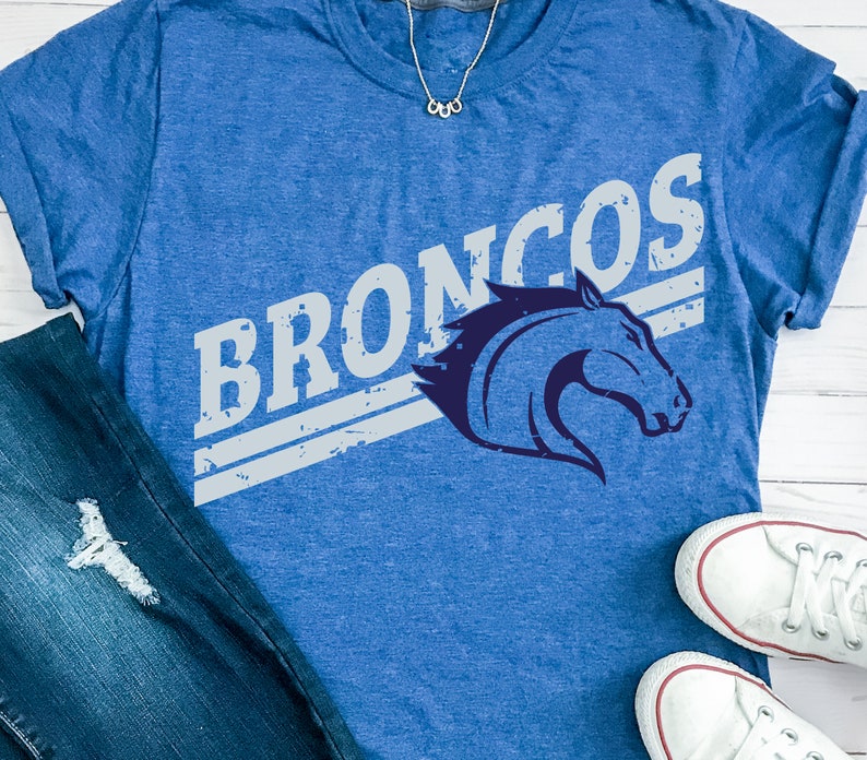 Download Broncos SVG Football SVG Distressed Broncos Design Grunge ...