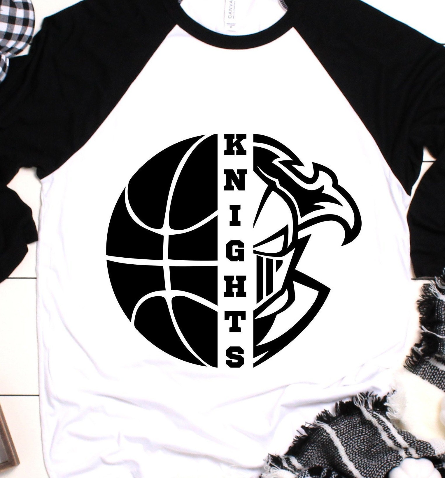 Download Knights SVG Basketball SVG Knights Basketball T-shirt | Etsy