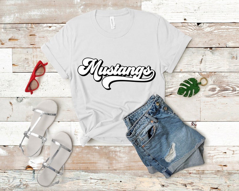 Svg Cut File Mustangs Retro Script Png Mustangs Svg Mustangs Retro T Shirt Design Mustangs Sublimation Design Clip Art Art Collectibles Delage Com Br