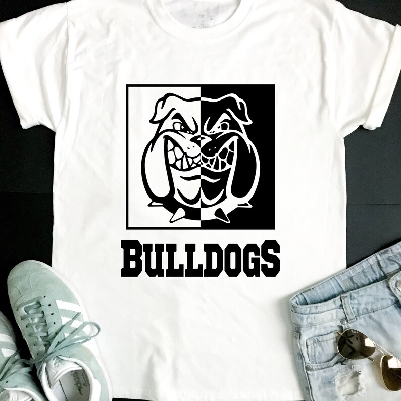 Bulldogs SVG Bulldogs Tshirt Design Bulldogs Spirit Svg Etsy