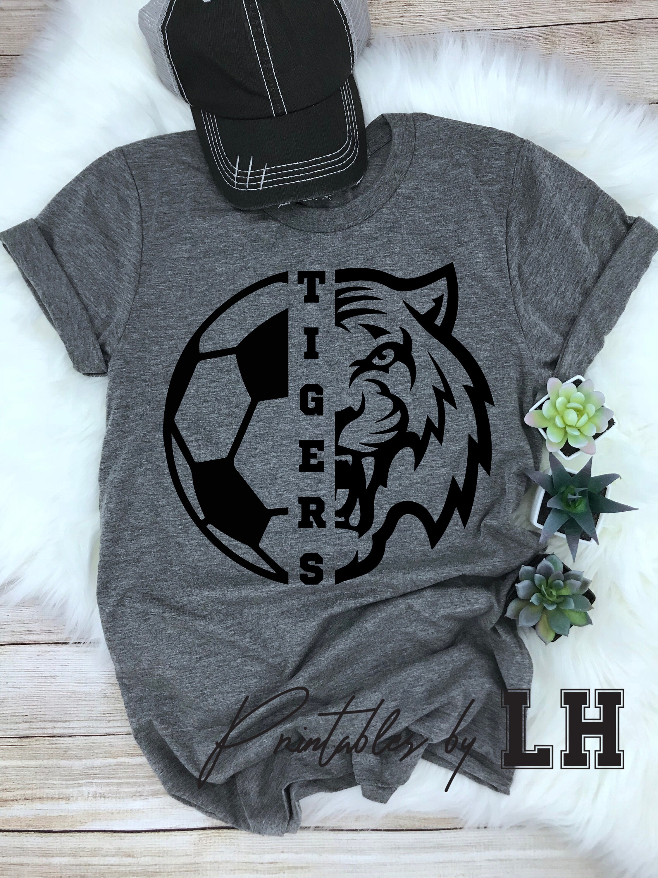 Tigers SVG Soccer SVG Tigers Soccer Tshirt Design Soccer Etsy