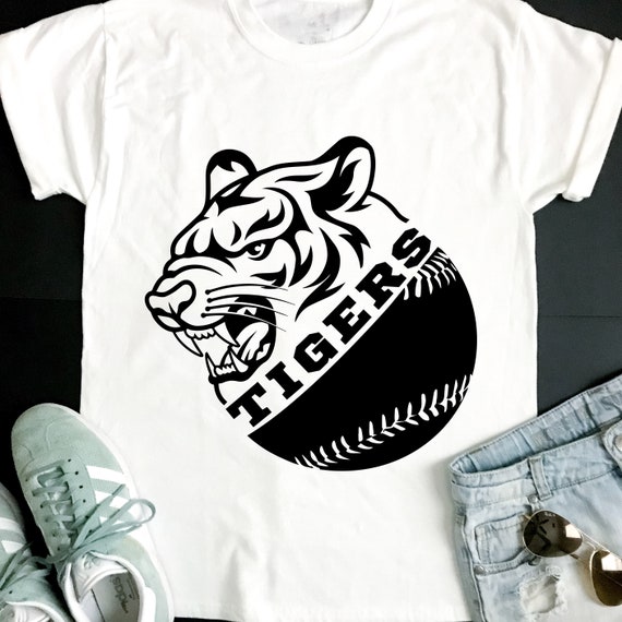 tiger baseball t shirt