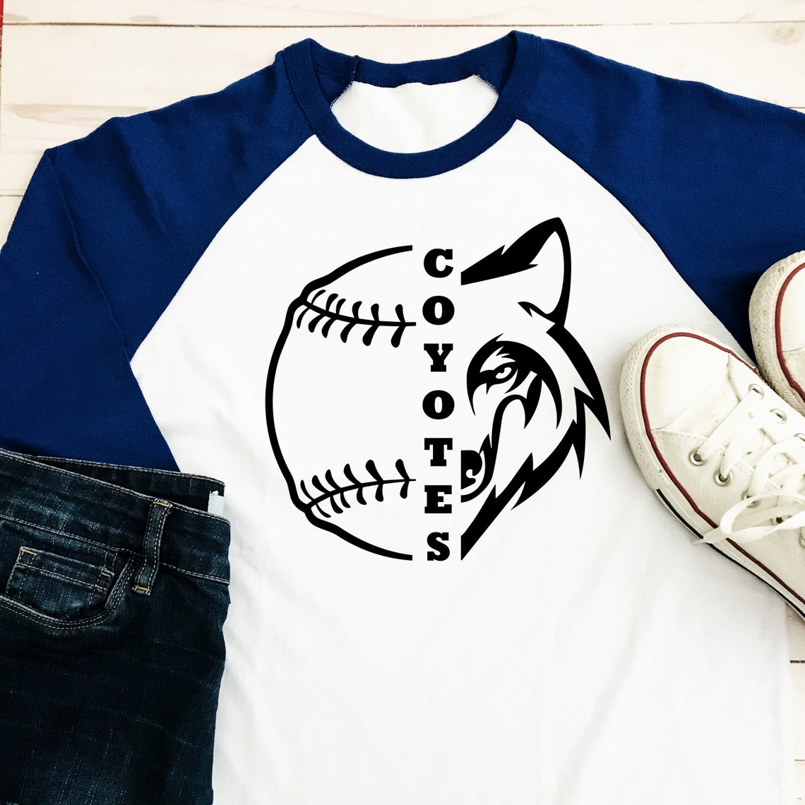 Coyotes SVG Baseball SVG Coyotes Baseball Tshirt Design Etsy