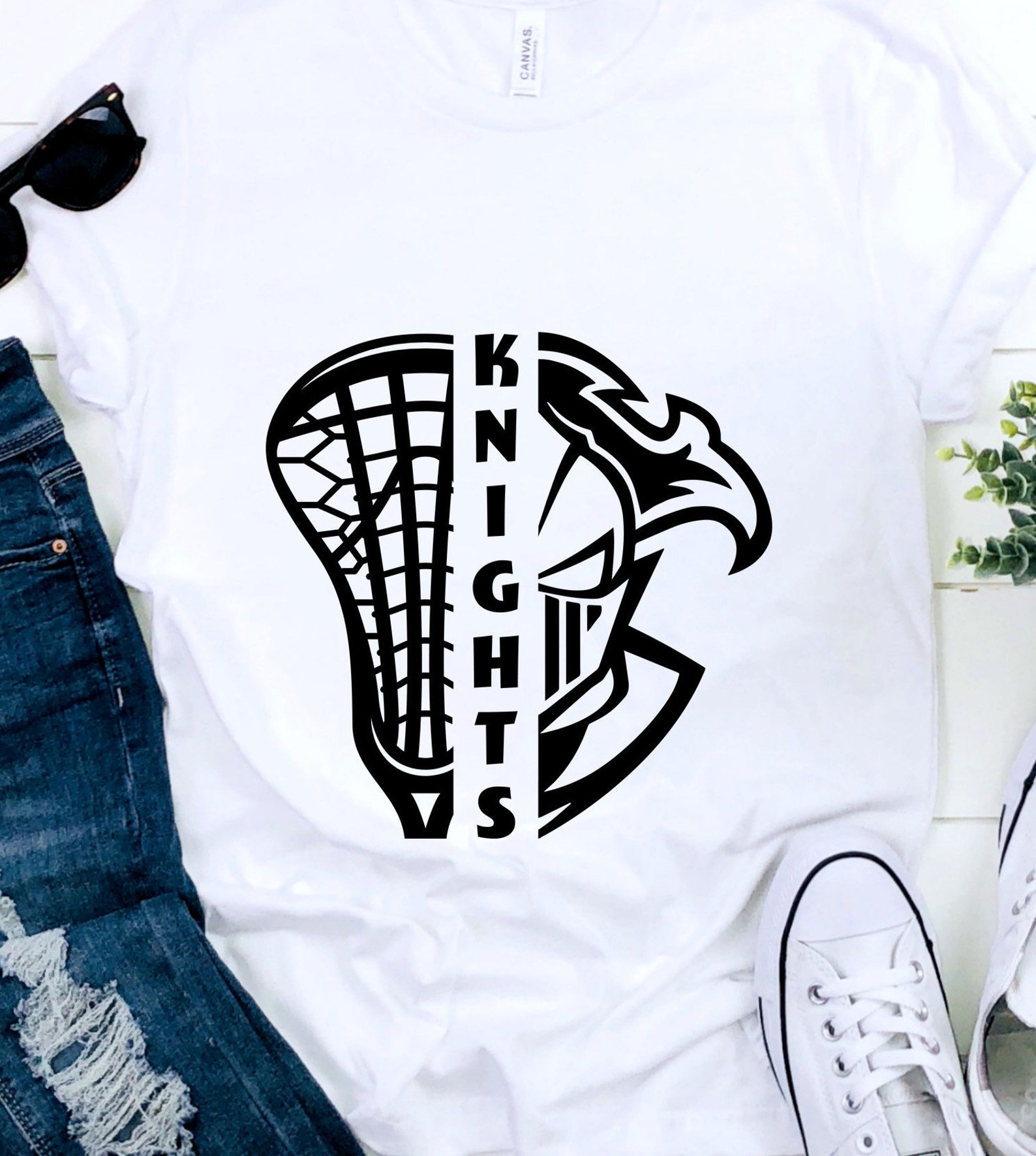 Knights SVG Lacrosse SVG Knights Lacrosse Tshirt Design Etsy