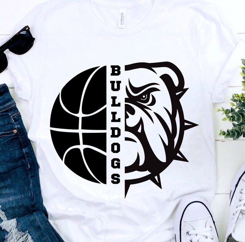 Bulldogs SVG Basketball SVG Bulldogs Basketball Tshirt Etsy