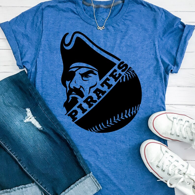 Pirates SVG Baseball SVG Pirates Baseball Tshirt Design Etsy