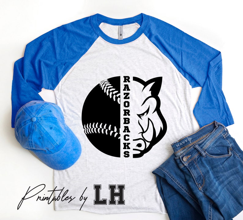 Download Razorbacks SVG Baseball SVG Razorbacks Baseball T-shirt | Etsy