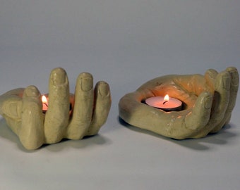 Candelabros para velas de té