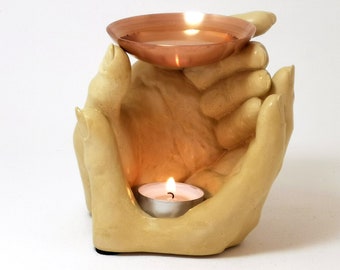 Wax Melter/Essential Oil Burner - Handmade & Unique