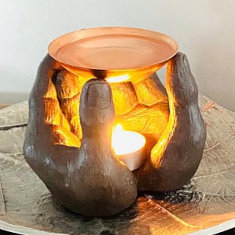 Essential Oil Burner/wax Melt Burner Etsy