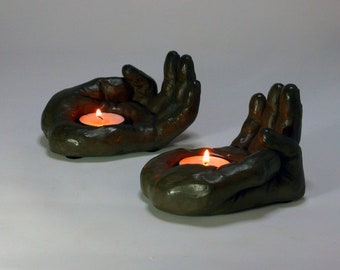 Candelabros para velas de té