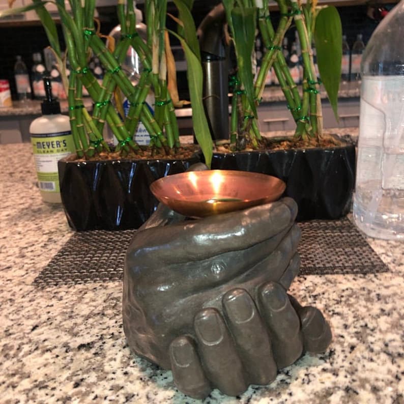 Wax Melt Burner/Essential Oil Burner Handmade & Unique. Etsy