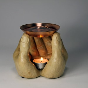 Unique Wax Warmer/Handmade Oil Burner