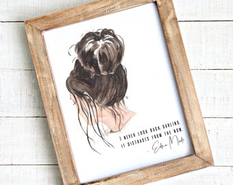 I Never Look Back Etsy