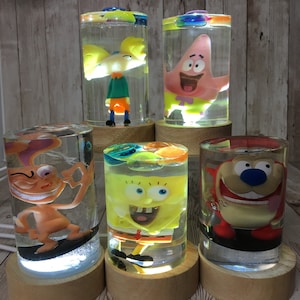 Personalized SpongeBob and Nickelodeon Character Night Lights