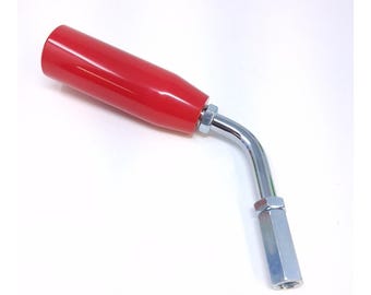 Red Roadway Style Cat Paw Shifter 1/2-13 thread peterbilt kenworth mack