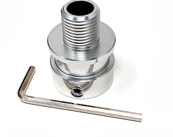 Universal Shift Knob Adapter m16mm x 1.5 fits threadless shift arms Boot Groove
