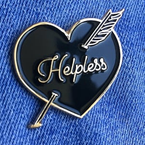 Hamilton Musical Helpless Enamel Pin Alexander Play Eliza