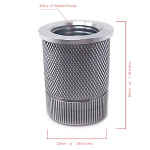 DIY Make Custom Shift Knob Insert M16 x 1.5 master car truck manual aluminum