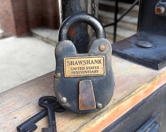 Shawshank Prison Antique Lock Movie Prop