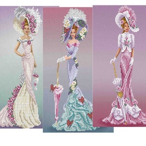 Bead Embroidery Kit Lady, Needlepoint Beaded Stitching DIY Picture Madam, Stamped canvas painting kit Queen