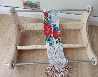 Wide Beading Loom for Bracelets and Necklaces Bead Weaving Jewelry Kit