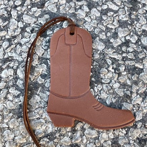 Boot Air Flair - Leather Car Air Freshener