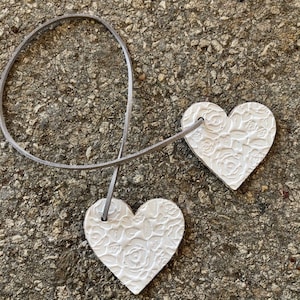 Double Heart Rose Pattern Air Flair