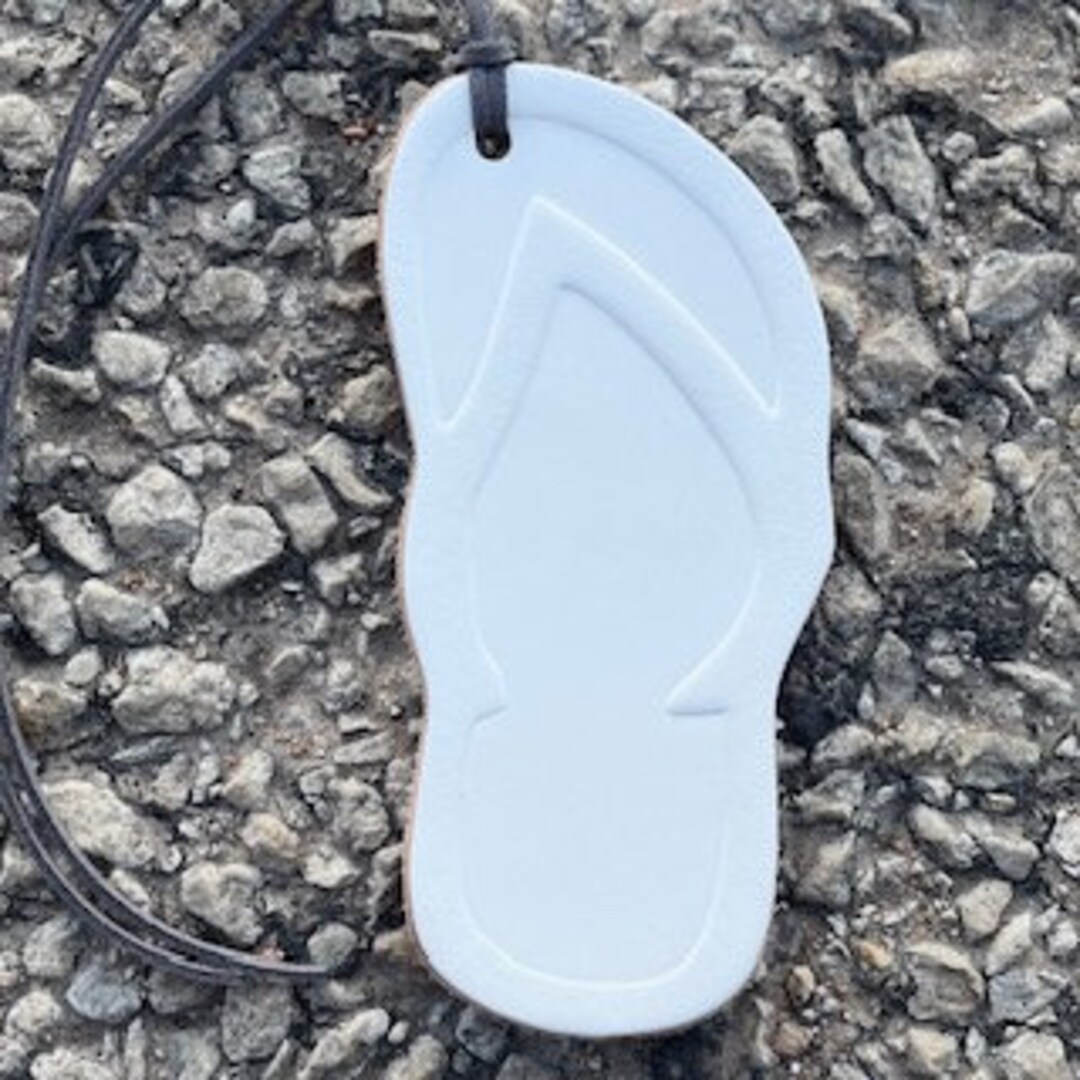 Flip Flop Air Flair Leather Car Air Freshener Etsy