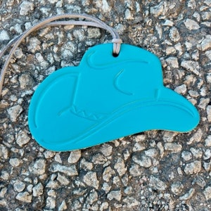 Cowboy Hat Air Flair - Leather Air Freshener