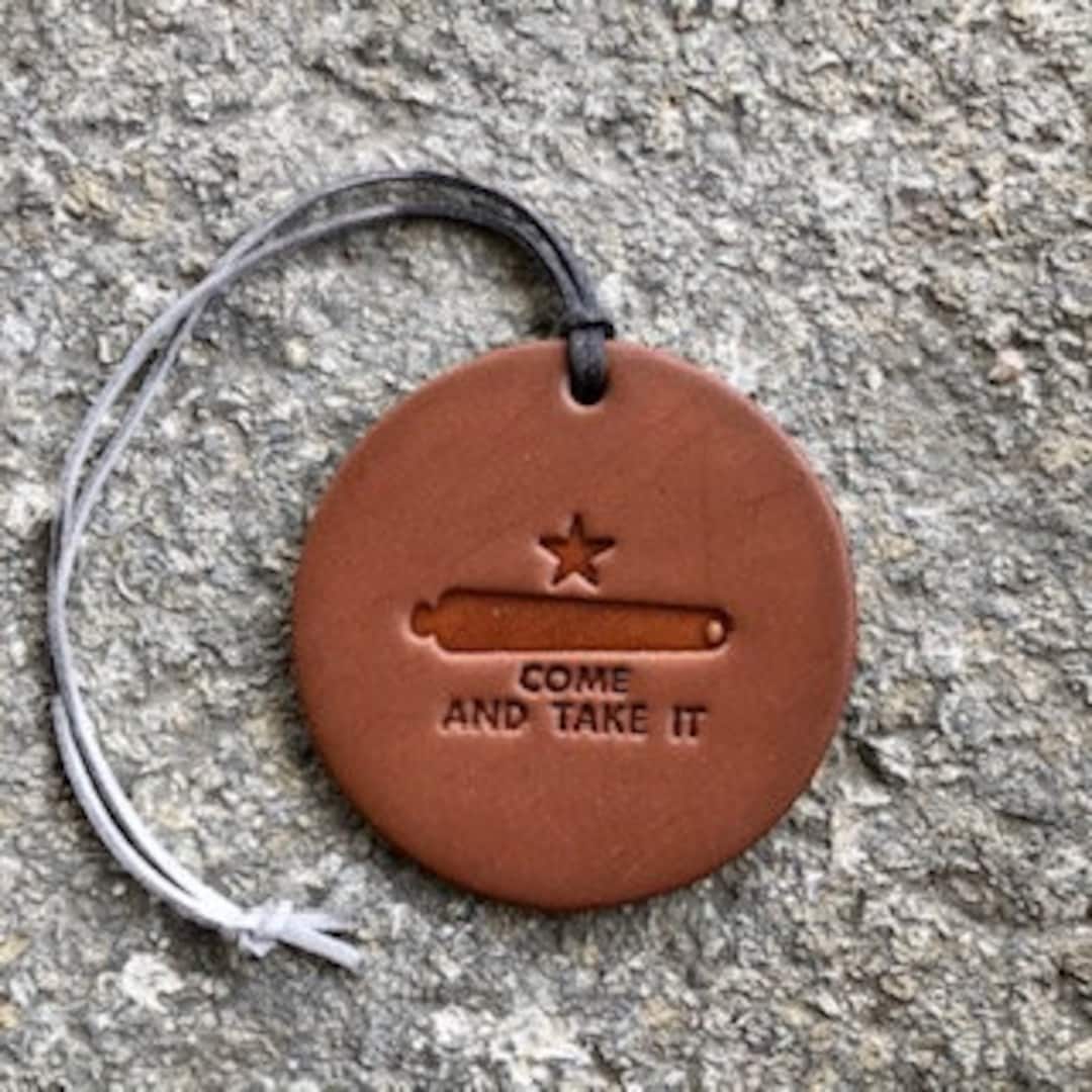 Come and Take It Air Flair Leather Car Air Freshener Etsy