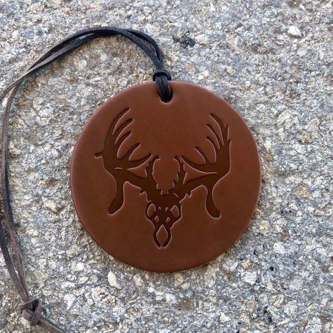 Antler Air Flair Leather Car Air Freshener Etsy