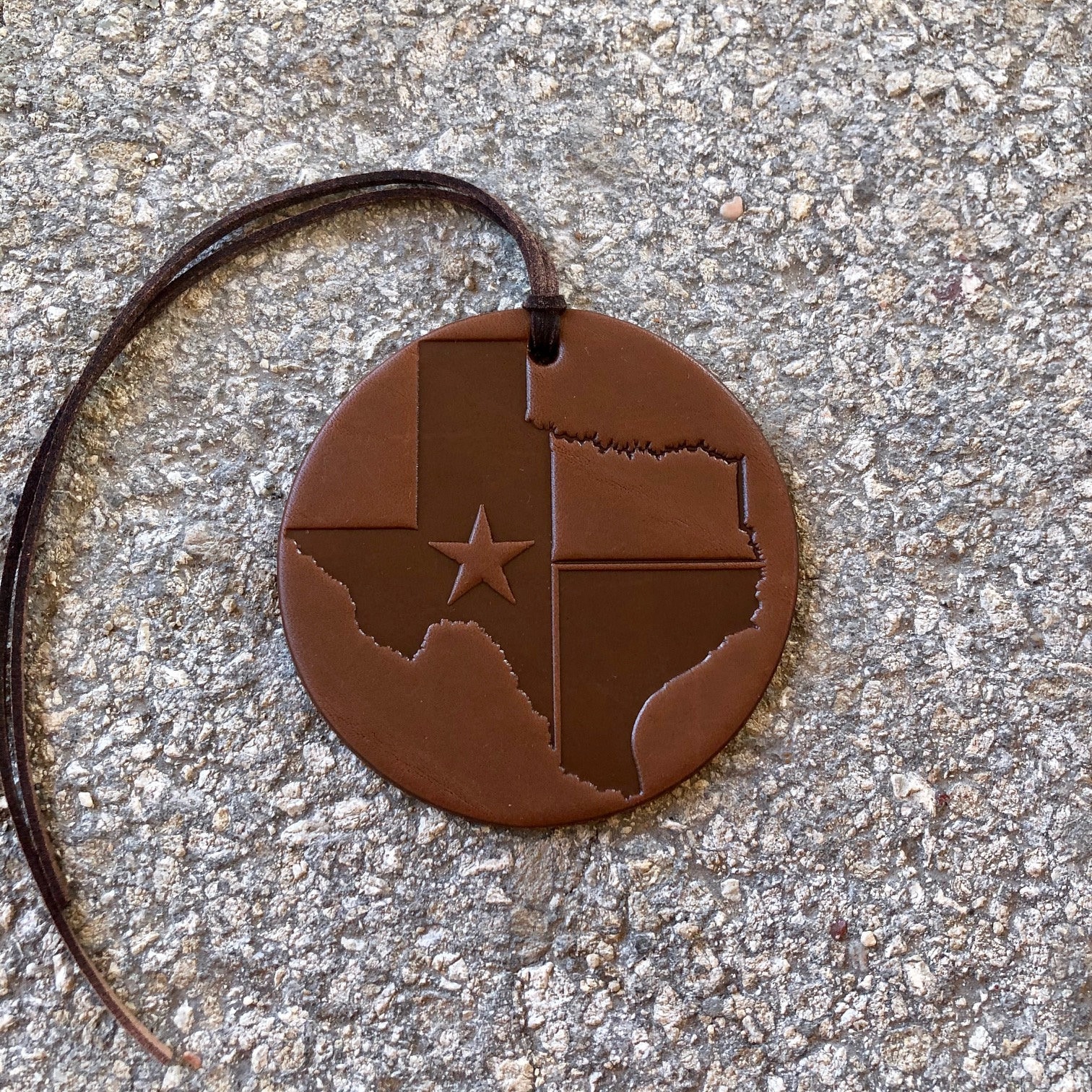 Lonestar Air Flair Leather Air Freshener Etsy