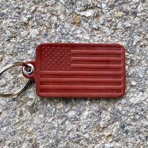 Old Glory Key Tag