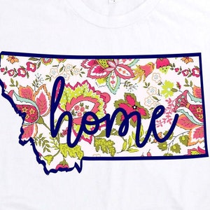 Montana Home State Download # DIGITAL DOWNLOAD Ai -Png-  Cdr - Dxf - Svg