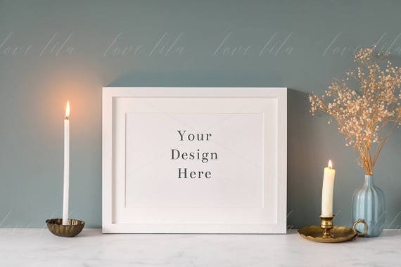 White Frame Stock Photo Styled Frame Mockup White Frame Stock Photo Styled Frame Mockup