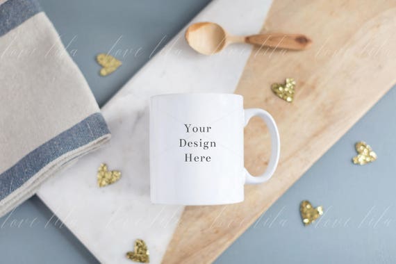 Coffee Mug Mockup Styled Photograph White Mug Mock